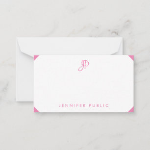 Calligraphie personnalisée Monogramme Modèle éléga