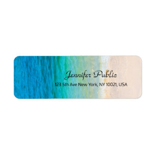 Calligraphie Personnalisée Script Plage Balnéaire 