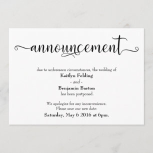 Calligraphie Reportée Faire-part Mariage