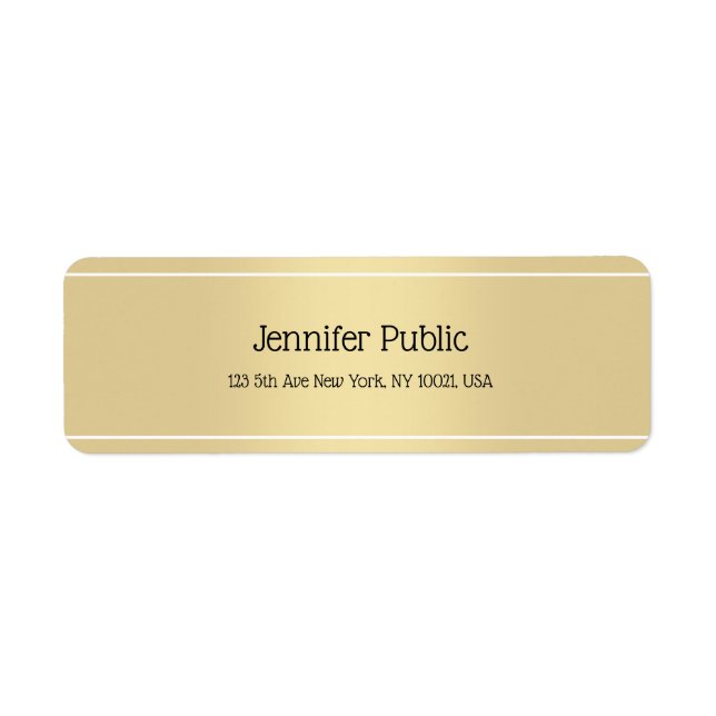 Calligraphie Script main Texte Chic Modèle simple (Devant)