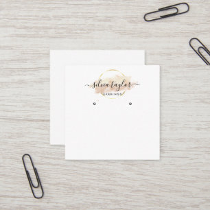 Calligraphy art Earring display card