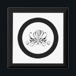 Calligraphy Black Rose Wedding Magnet<br><div class="desc">January is a time of renewal & new starts in life! Start your cmariegifts Designer Wedding journey today! EVERYTHING you need to make your wedding an elegant & memorable time in life for you & the special people you want to help make an amazing event! Make your wedding really one...</div>