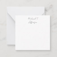 Calligraphy Classical Elegant Plain Simple