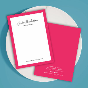 Calligraphy Custom Border Color Necklace Display