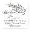 Calligraphy Dove and Thank You Text