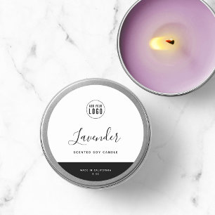 Calligraphy Editable Colours Contrast Product Labe Classic Round Sticker