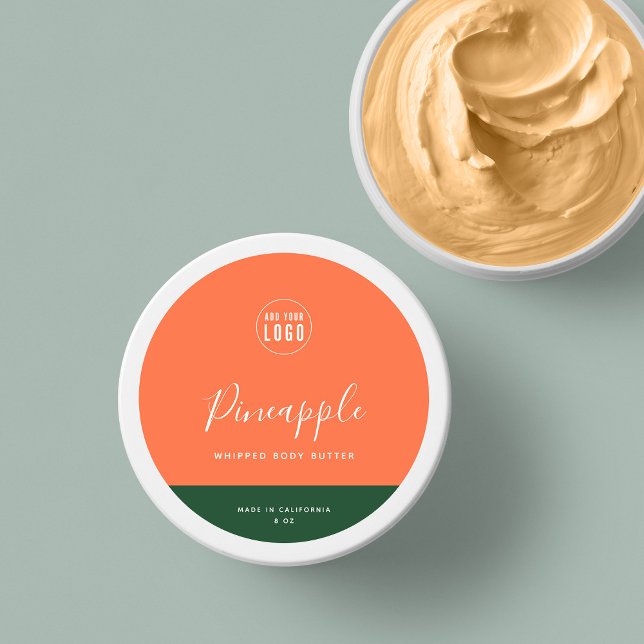 Calligraphy Editable Colours Contrast Product Labe Classic Round Sticker (Creator Uploaded)