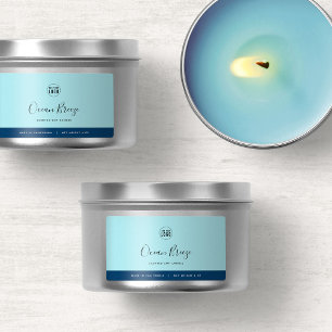 Calligraphy Editable Colours Contrast Product Label