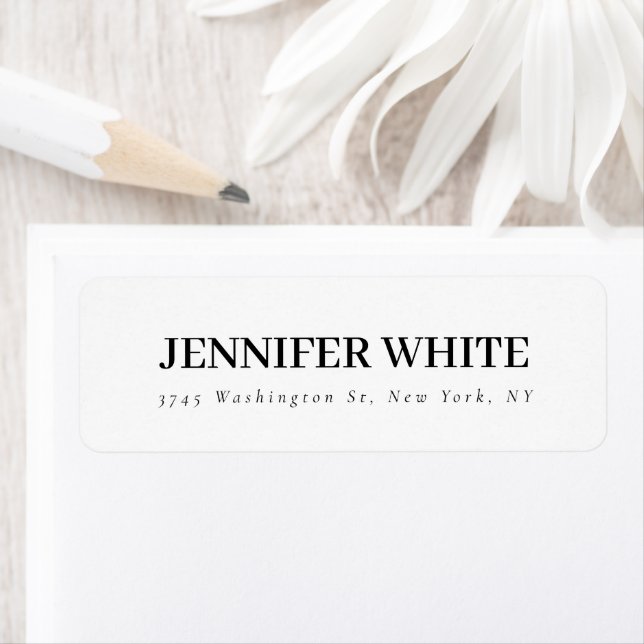 Calligraphy Elegant Black & White Bold Retro (Insitu)