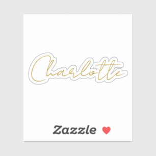 Calligraphy Gold Colour Grey Custom Personal Edit