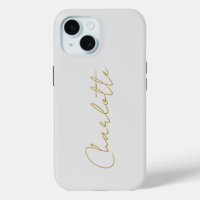 Calligraphy Gold Colour Grey Custom Personal Edit