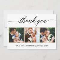 Calligraphy Gold Frames Wedding 3 Photo
