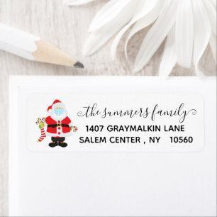 Calligraphy Handwritten 2020 Christmas Santa Covid