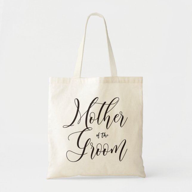 Calligraphy mother of the groom Tote Bag (Front)