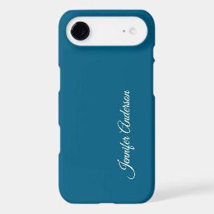 Calligraphy Ocean Blue Colour Personalized Name