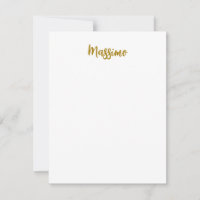 Calligraphy Professional Elegant Gold Colour
