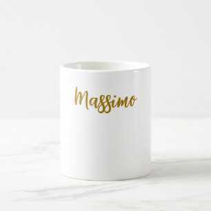 Calligraphy Professional Elegant Gold Colour Coffee Mug