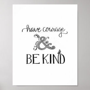 Calligraphy Quote Poster