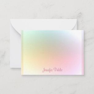 Calligraphy Script Text Modern Colourful Template