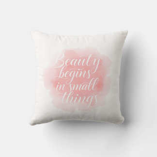Calligraphy Throw Pillow