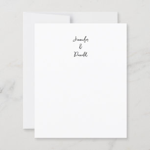 Calligraphy trendy classical script plain personal