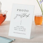 Calligraphy Wedding Photo Guestbook Sign
