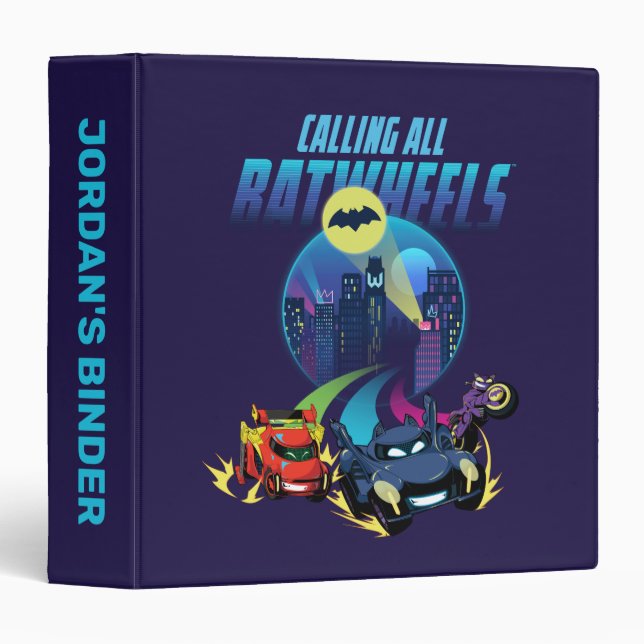 Calling all Batwheels™ Binder (Front/Spine)