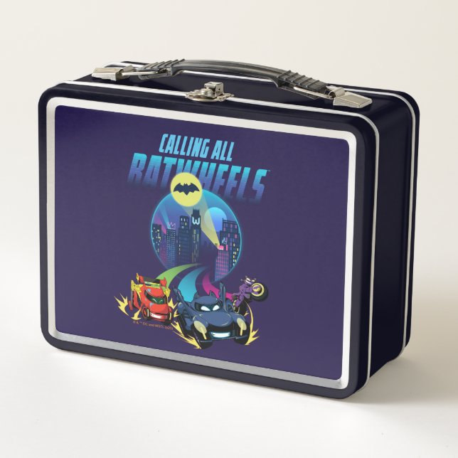 Calling all Batwheels™ Metal Lunch Box (Front)
