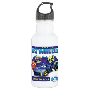 Calling all Batwheels™ - Ready to Roll 532 Ml Water Bottle