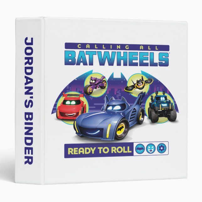 Calling all Batwheels™ - Ready to Roll Binder (Front/Spine)