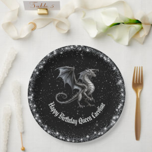 Calling All Dragons Birthday  Paper Plate