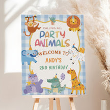 Calling All Party Animals Birthday
