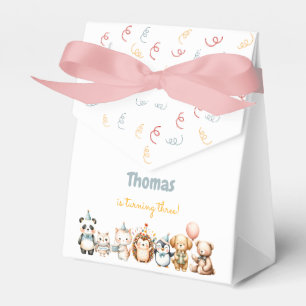 Calling all pawty animals birthday party favor box