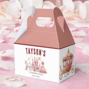 Calling All Princesses Magical Castle 8th Birthday Favor Box