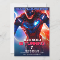 Calling All Superheroes Movie Poster Birthday