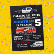 Calling All Units Any Age Birthday 