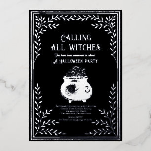 Calling All Witches Celestial Halloween Party