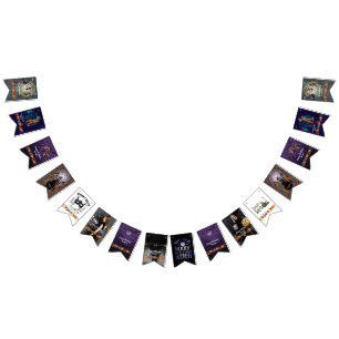 Calling All Witches Halloween Party 30Th Birthday Bunting Flags