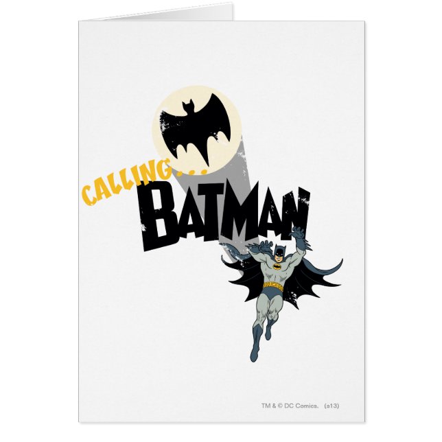 Calling Batman Graphic (Front)
