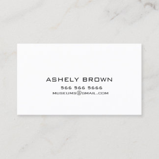 Calling Business Card