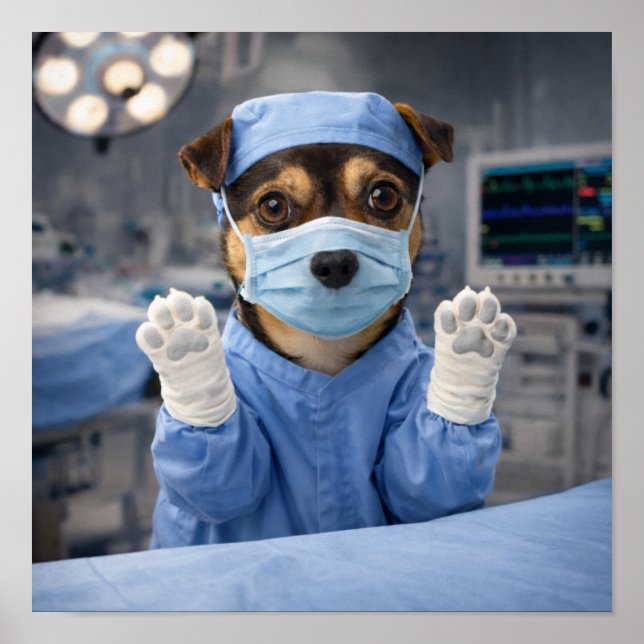 "Calling Dr. Louie!" Poster (Front)