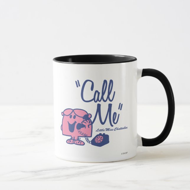 Calling Little Miss Chatterbox Mug (Right)