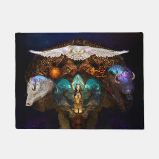 Calling The Spirit Animals Doormat