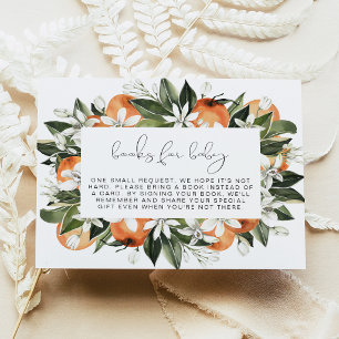 CALLIOPE Little Cutie Orange Books for Baby Card