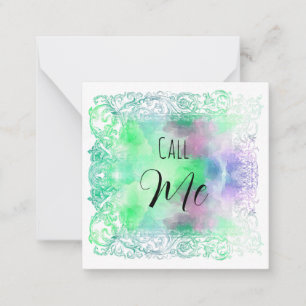 *~* CALLME Relationship AP63 Flat Note Card