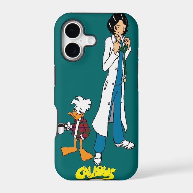 Callous Comics iPhone Case with Rianne and Cal (Back)