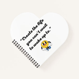 Calm Abstract Spiral Notebook