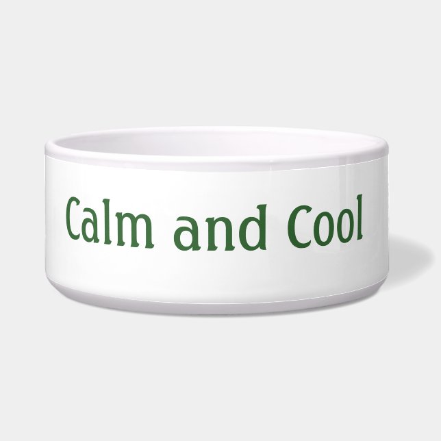 Calm And Cool Funny Pet (Front)