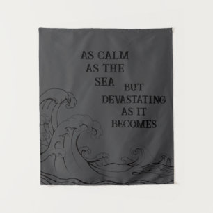 Calm as the Sea Tapestry 