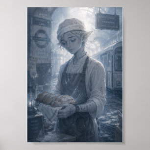 Calm / Baker / Metro Poster